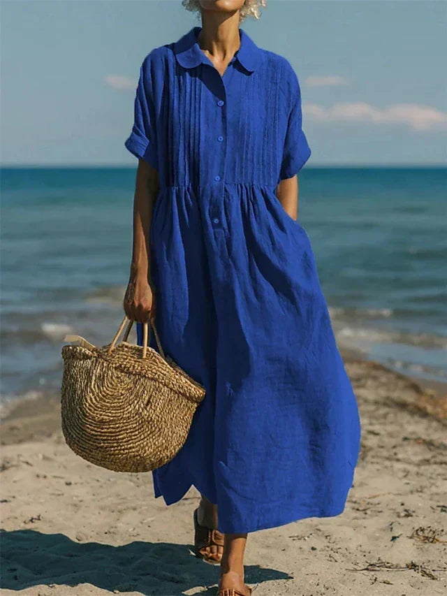 Midi Collared Dress – Easy Everyday Style