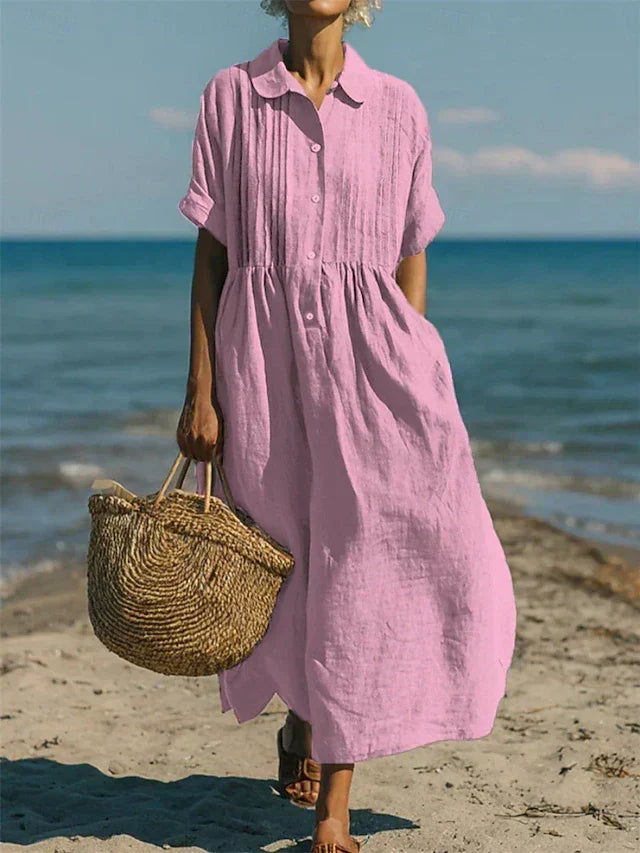 Midi Collared Dress – Easy Everyday Style