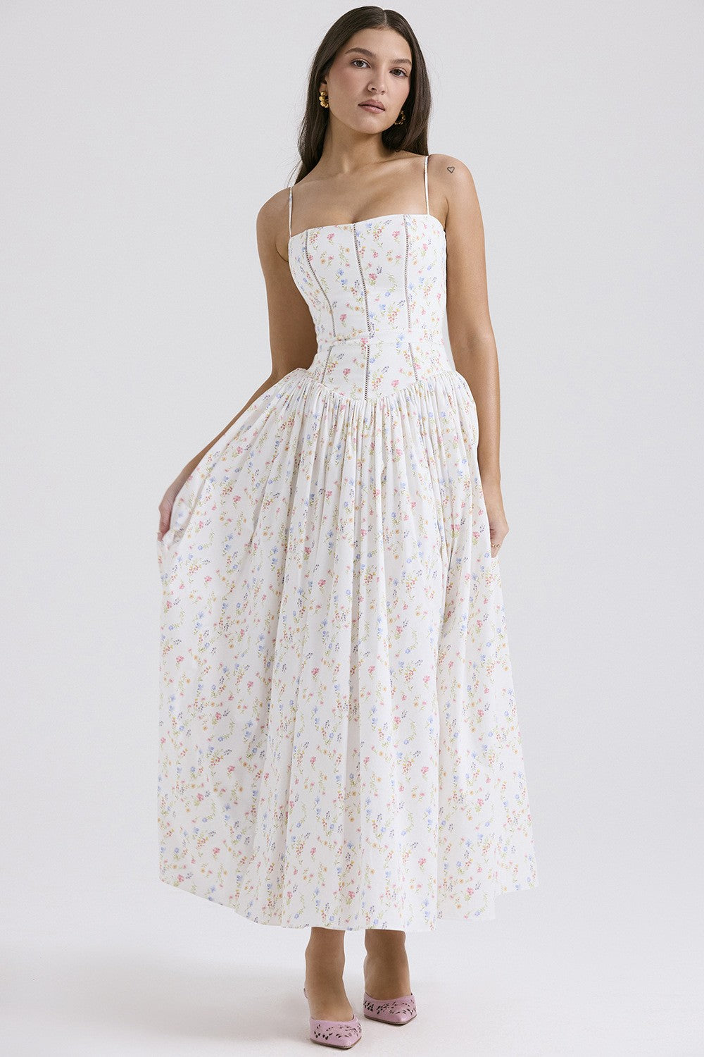 Midi Wedding Guest Dress – Formal Wedding Guest Look