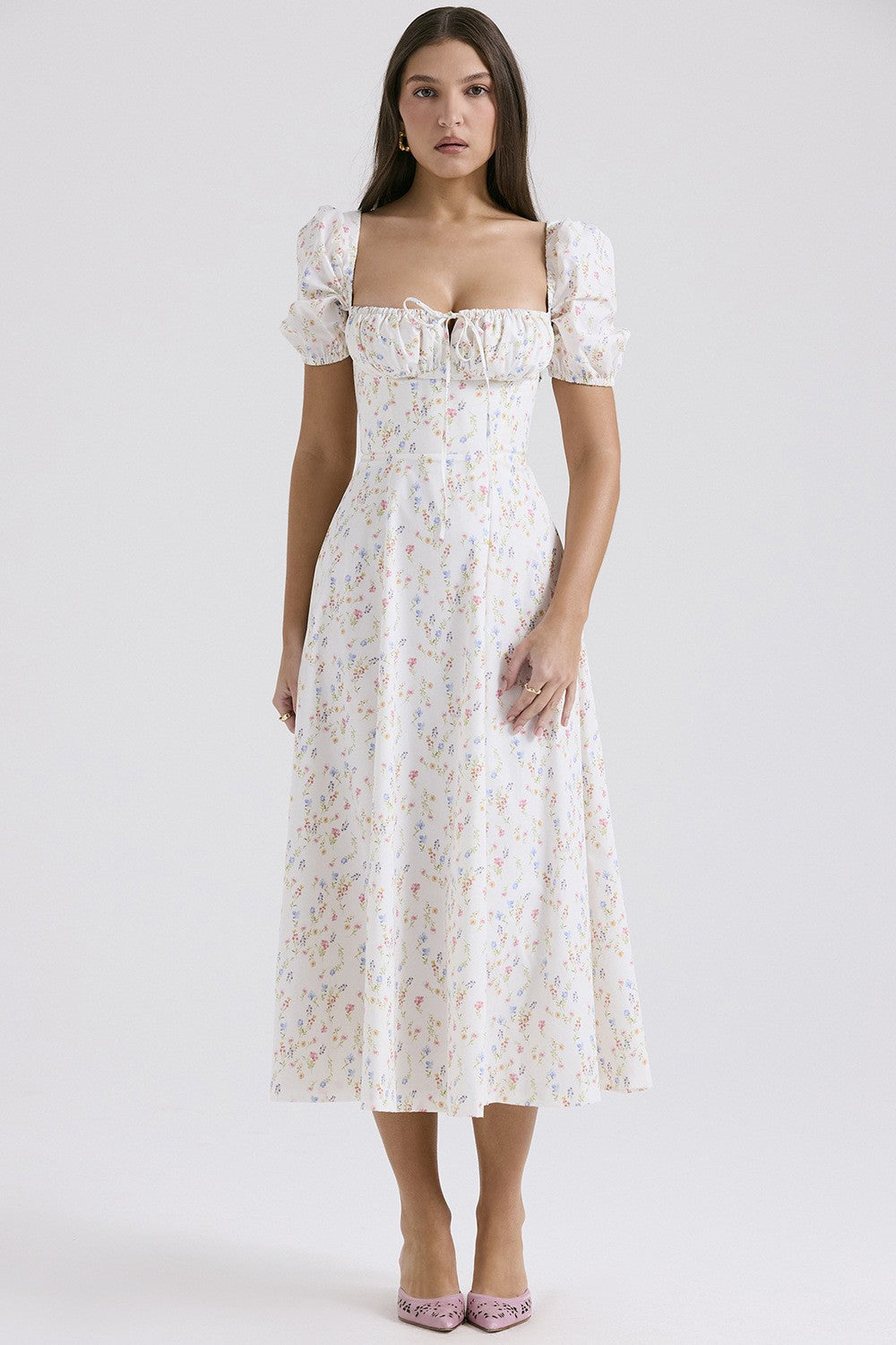 Midi Wedding Guest Dress – Formal Wedding Guest Look