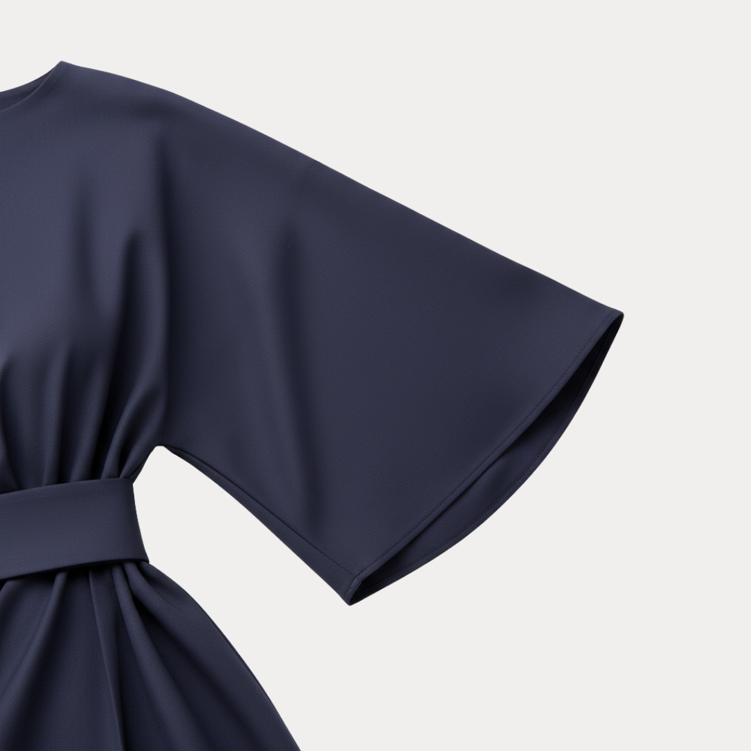 Midi Wrap Dress – Polished Daytime Style