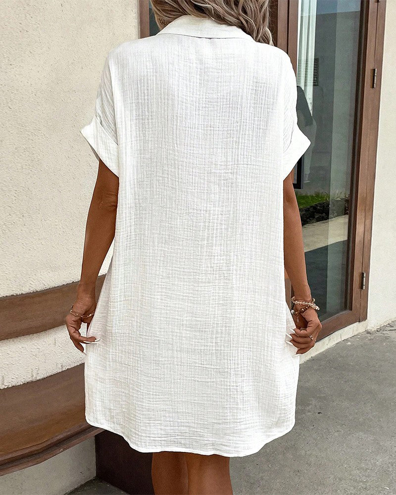 Mini Collared Dress – Effortless Summer Style