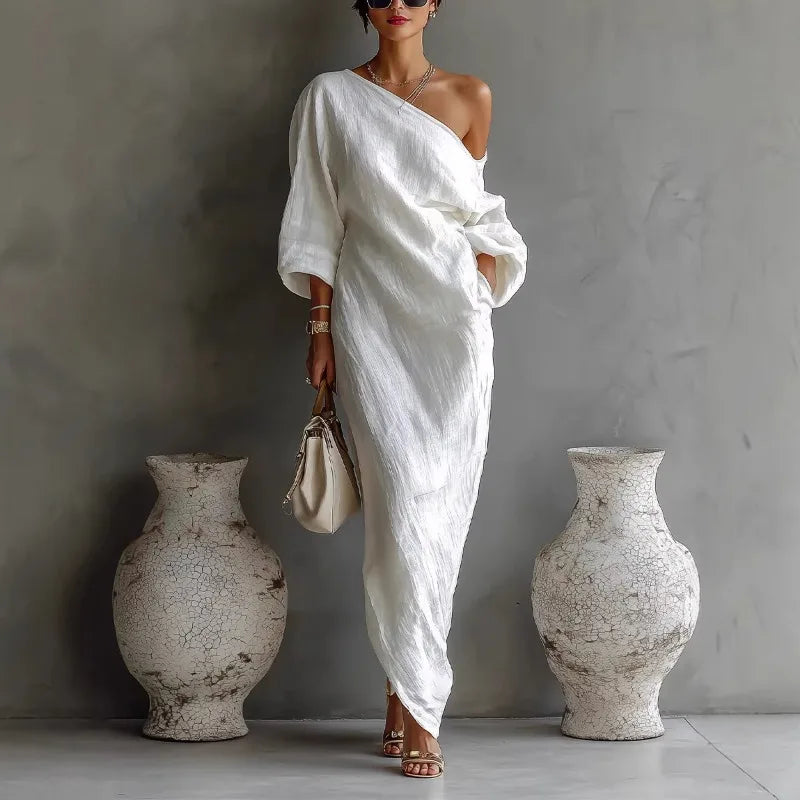 One-Shoulder Dress – Refined Everyday Ease