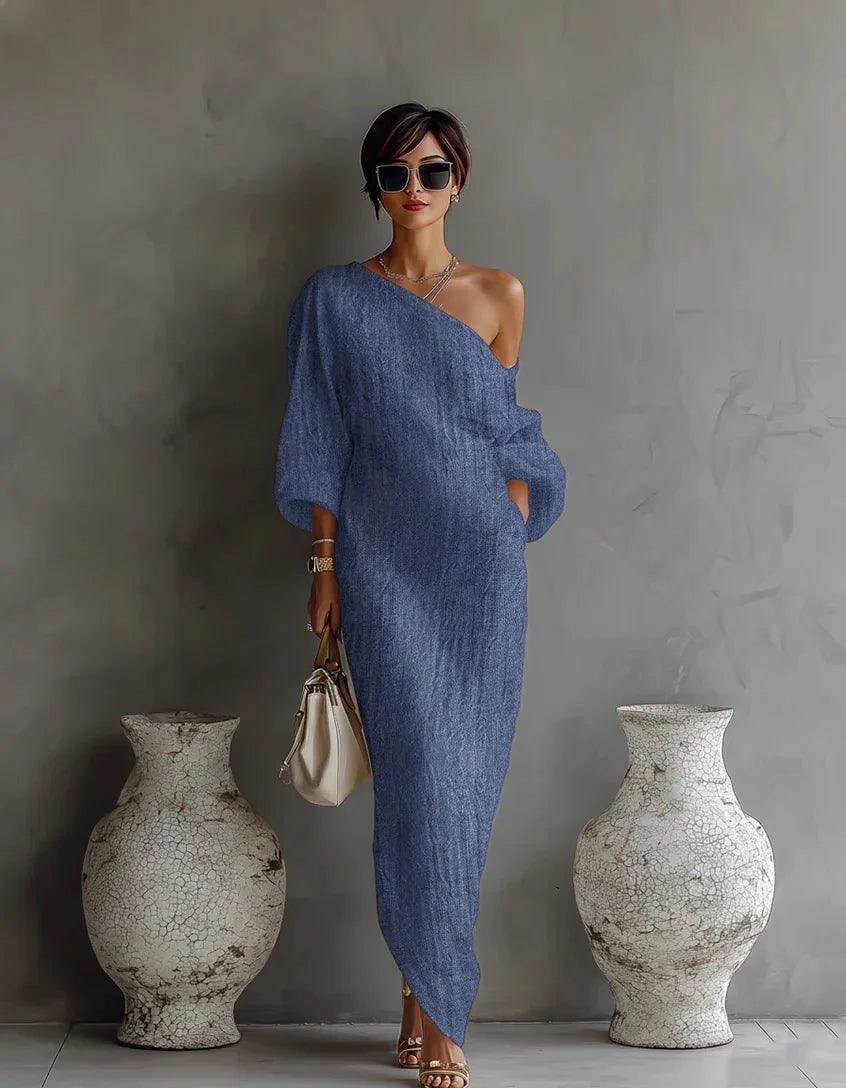 One-Shoulder Dress – Refined Everyday Ease