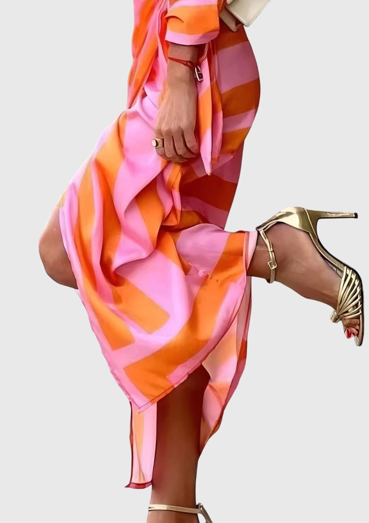 Printed Collared Dress – Effortless Summer Style