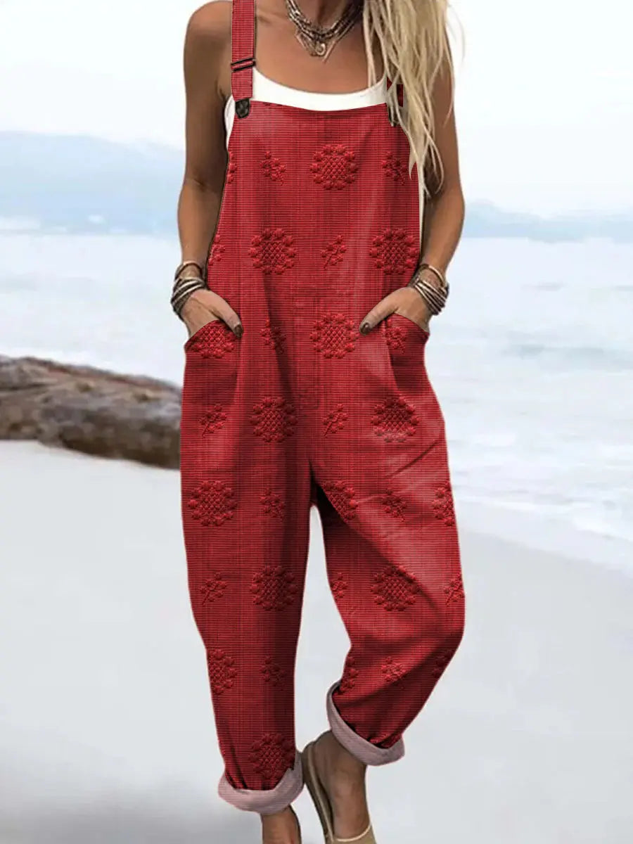 Printed Jumpsuit – Elegant Warm-Weather Look