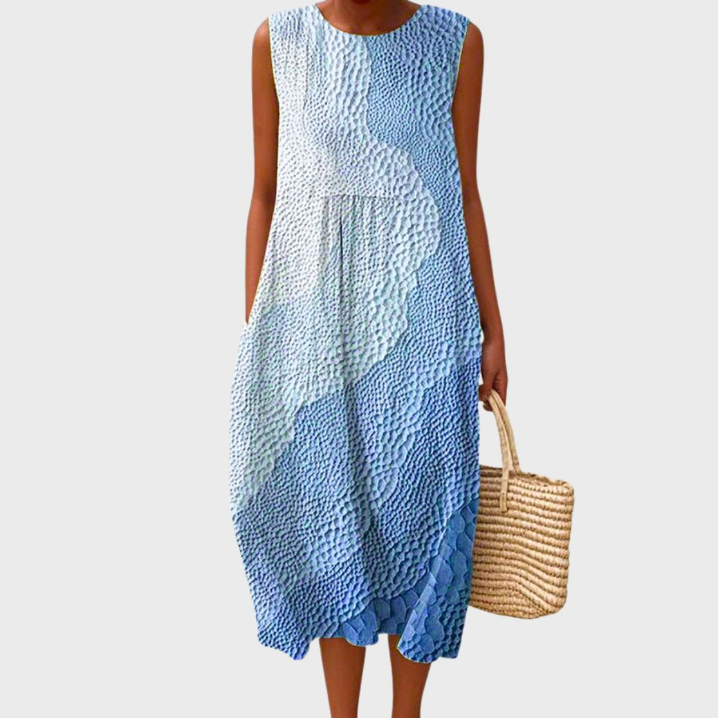 Printed Maxi Tiered Dress – Relaxed Holiday Look