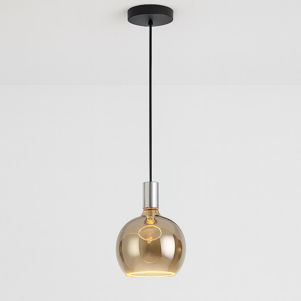 Modern Pendant Light Fixture – Hanging Ceiling Light for Kitchen Island, Bedside & Hallway
