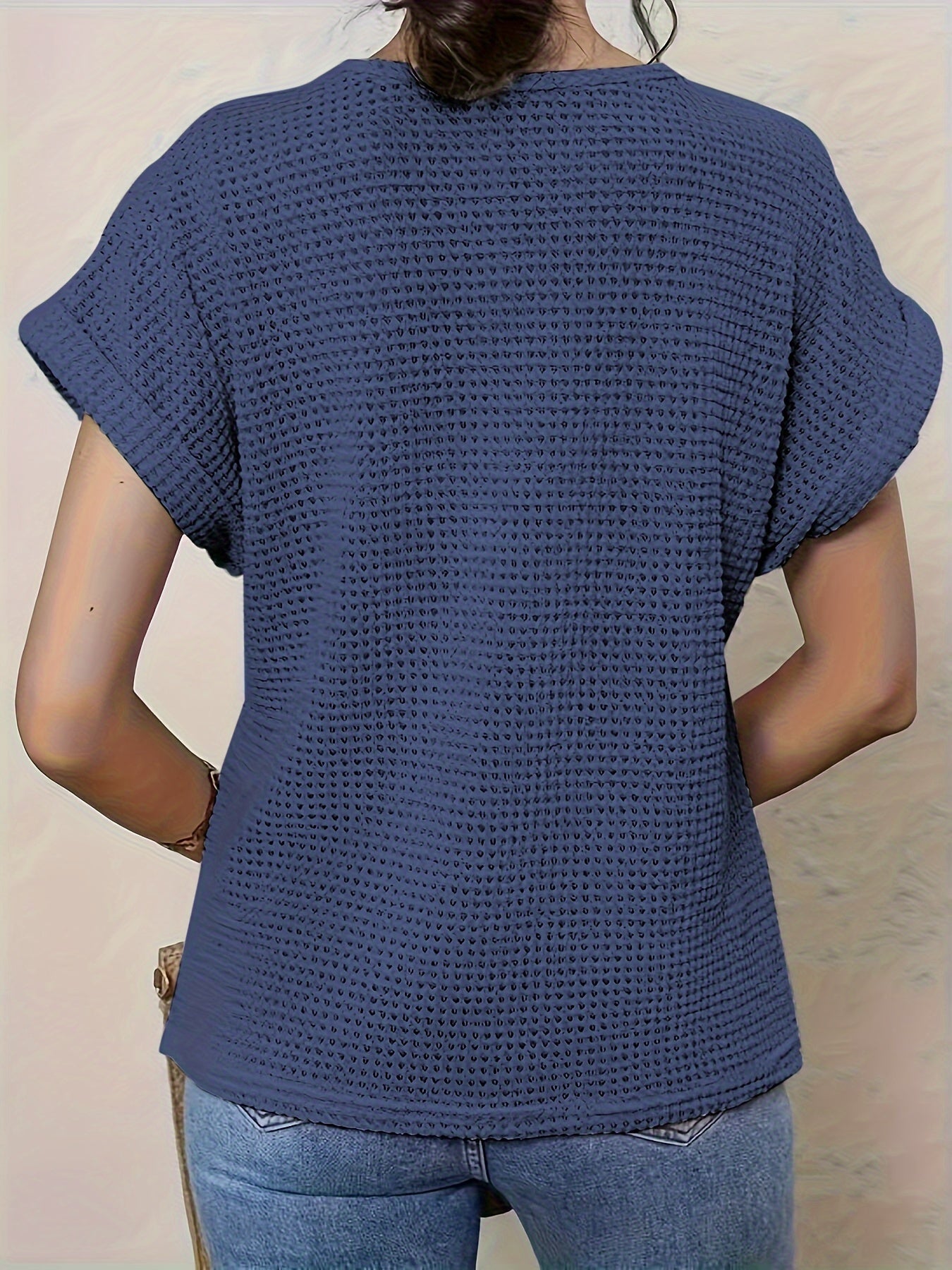 Round-Neck Blouse – Easy Summer Style