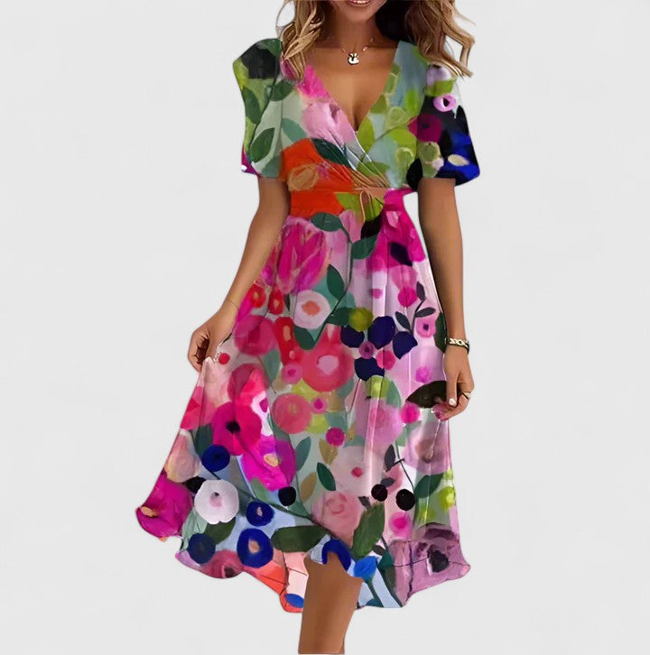 V-Neck Dress – Effortless Summer Style