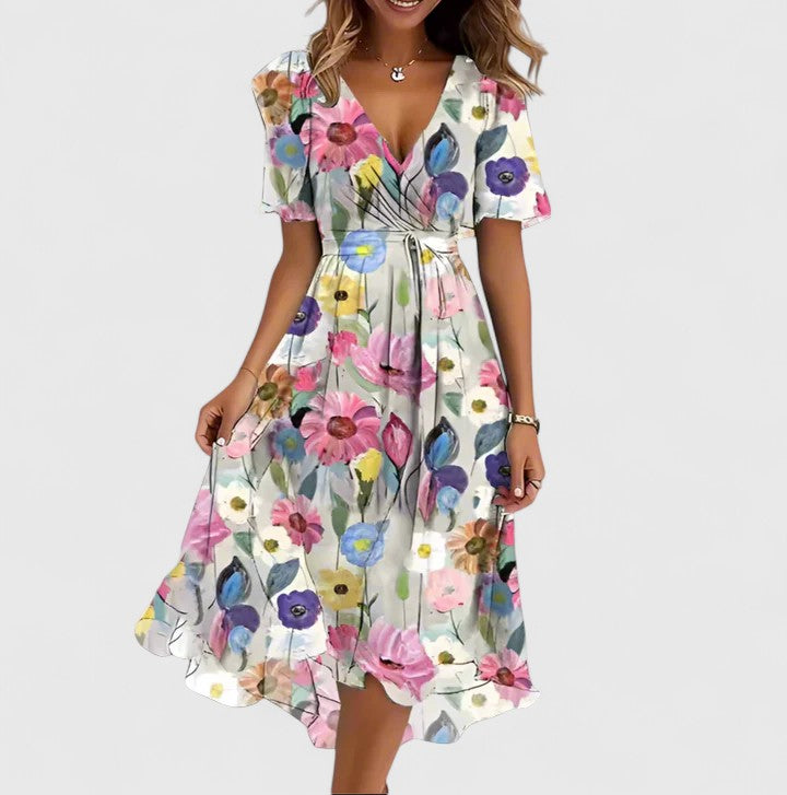 V-Neck Dress – Effortless Summer Style