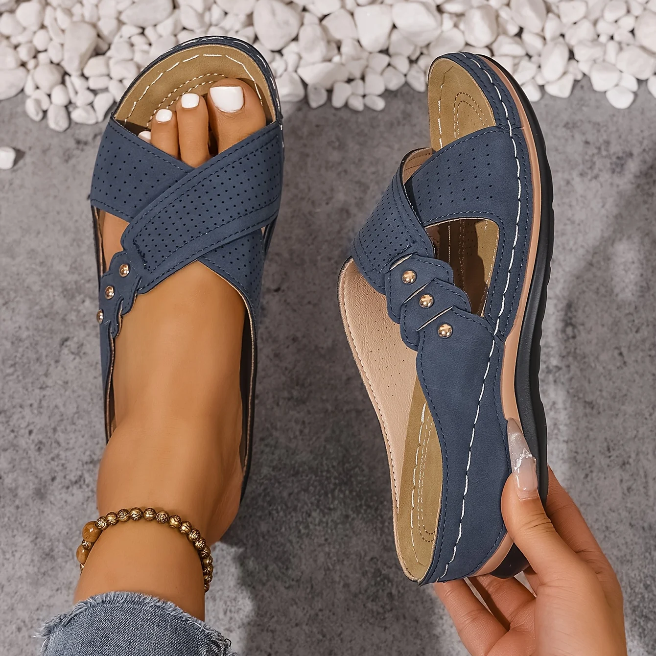 Wedge Sandals – Elegant Occasion Silhouette