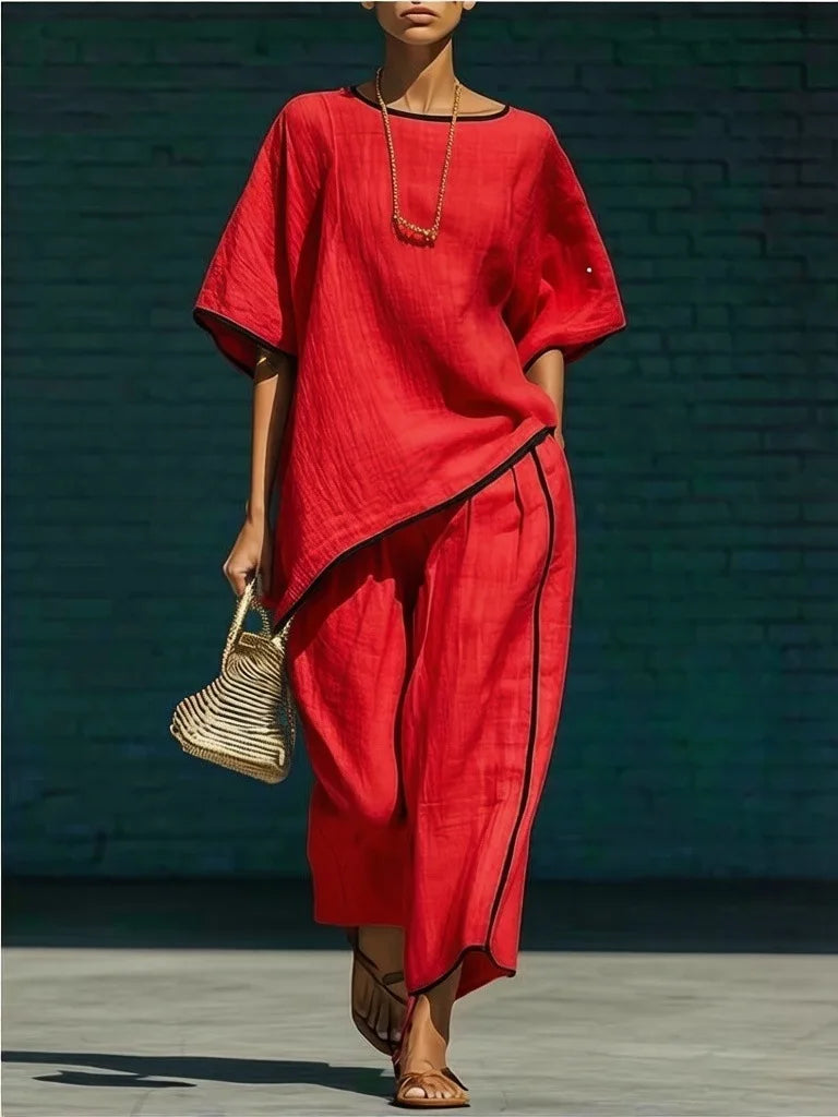 Wide-Leg Trousers – Elegant Occasion Silhouette